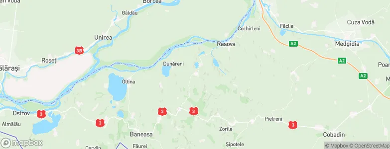 Aliman, Romania Map