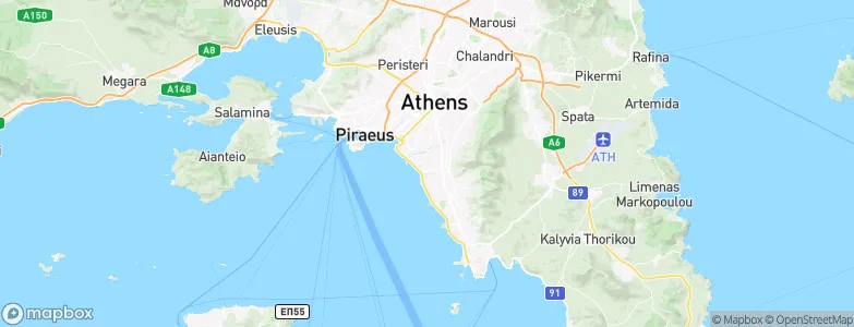 Alimos, Greece Map