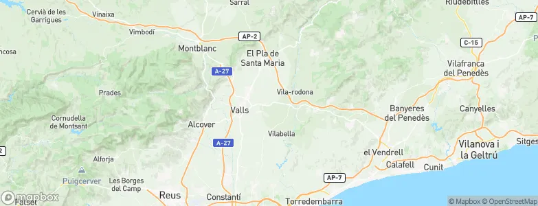 Alió, Spain Map