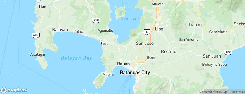 Alitagtag, Philippines Map