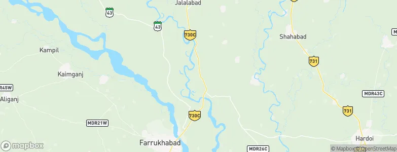 Allāhganj, India Map
