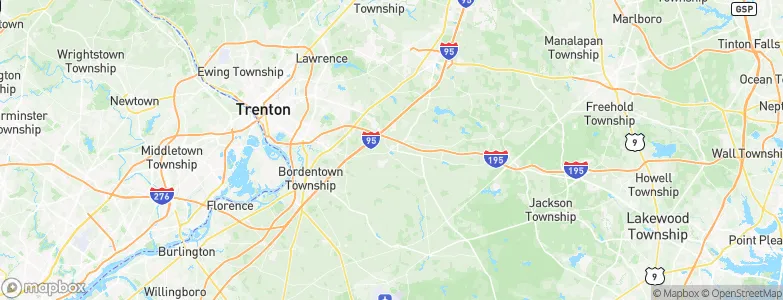 Allentown, United States Map