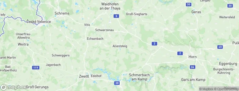 Allentsteig, Austria Map