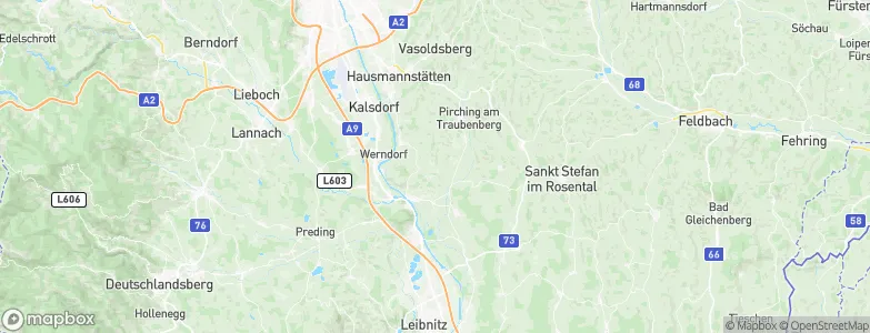 Allerheiligen bei Wildon, Austria Map