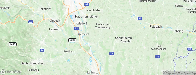 Allerheiligen bei Wildon, Austria Map