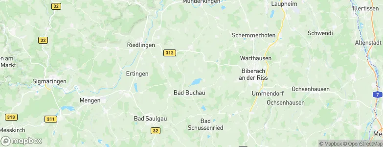 Alleshausen, Germany Map