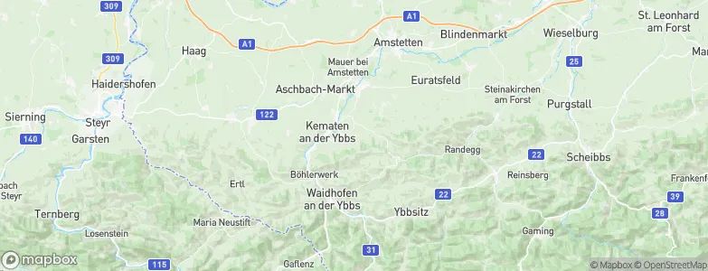 Allhartsberg, Austria Map