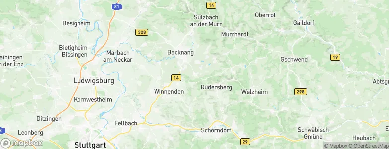 Allmersbach im Tal, Germany Map