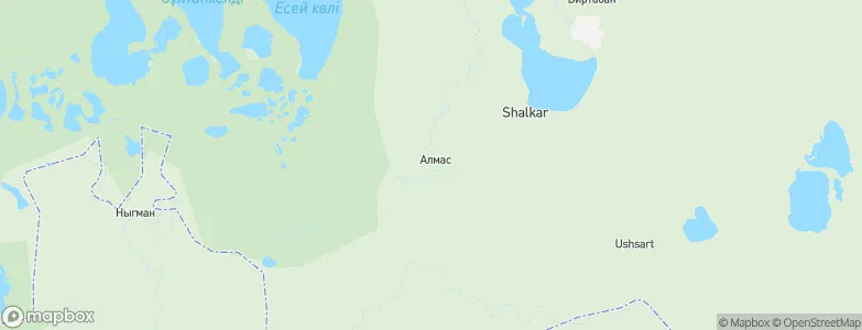 Almas, Kazakhstan Map