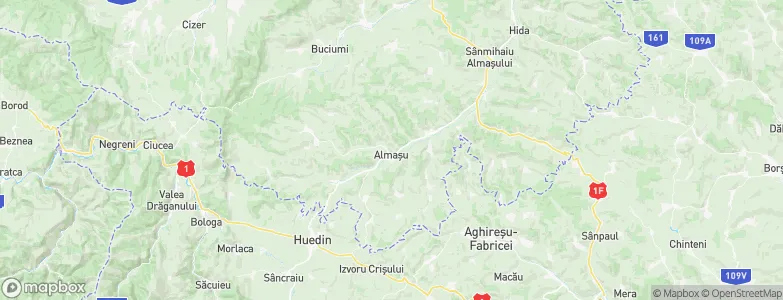 Almaşu, Romania Map