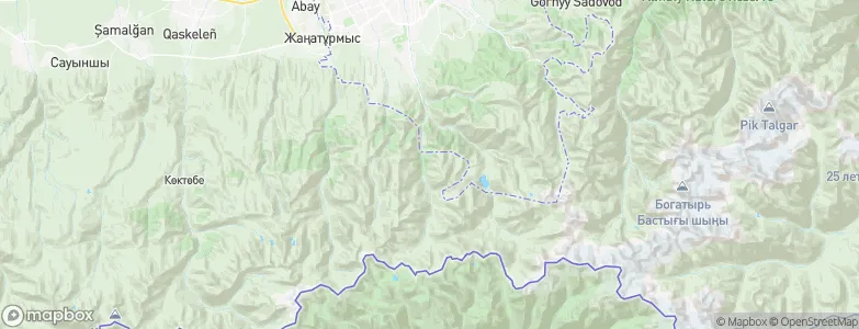 Almaty, Kazakhstan Map