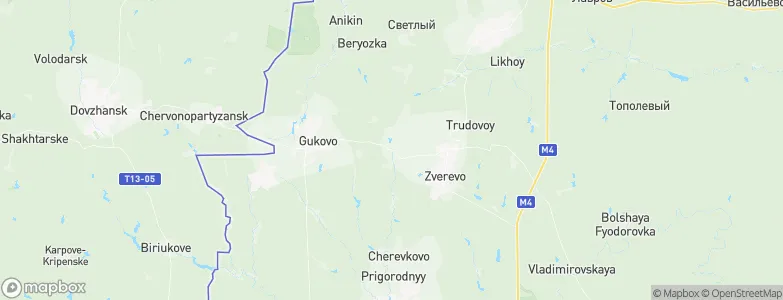 Almaznyy, Russia Map