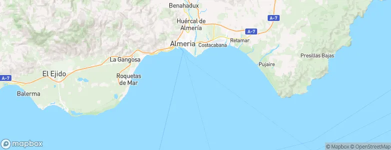 Almería, Spain Map