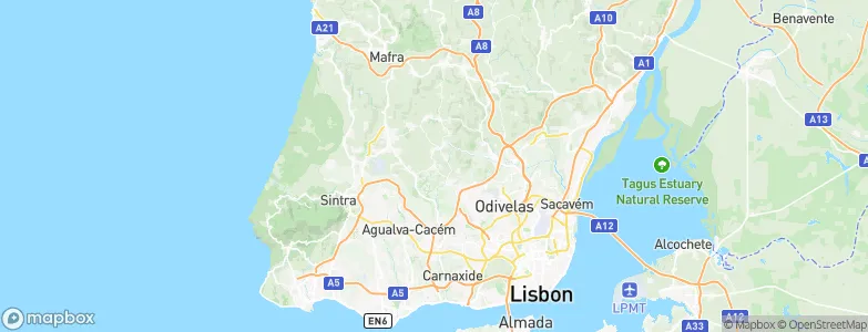 Almornos, Portugal Map