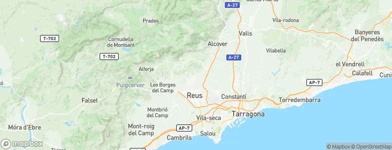 Almoster, Spain Map