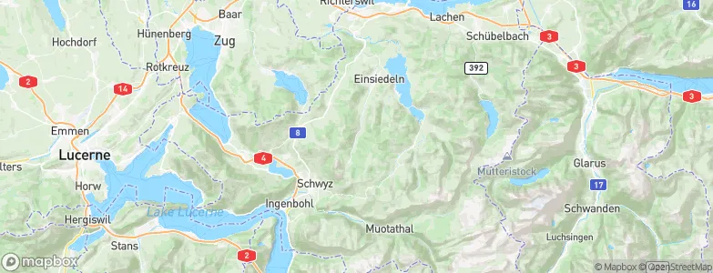 Alpthal, Switzerland Map