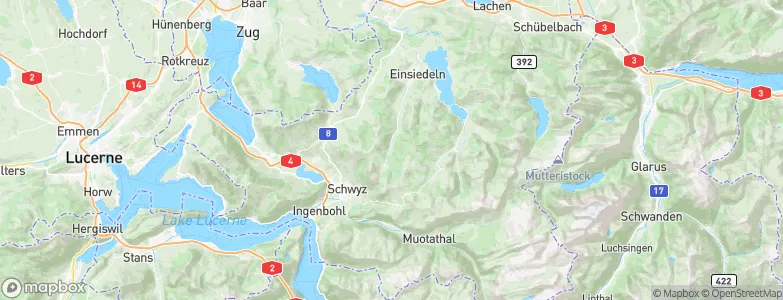 Alpthal, Switzerland Map