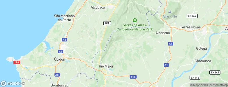 Alqueidão, Portugal Map