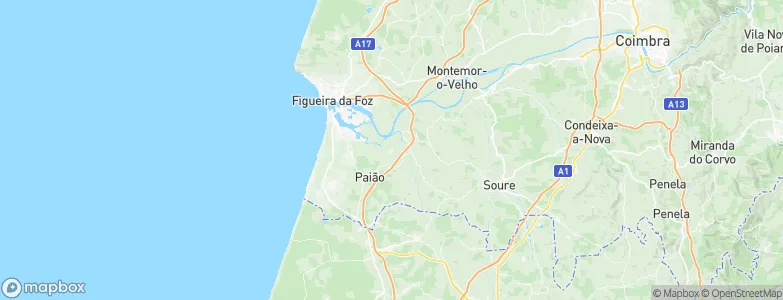 Alqueidão, Portugal Map