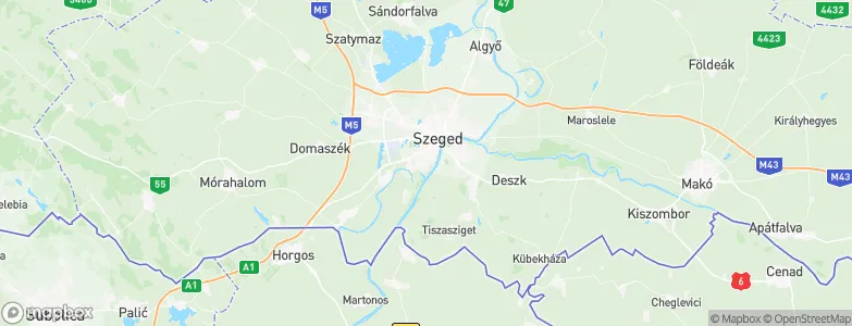 Alsóváros, Hungary Map