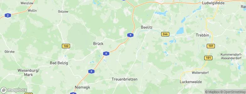 Alt Bork, Germany Map