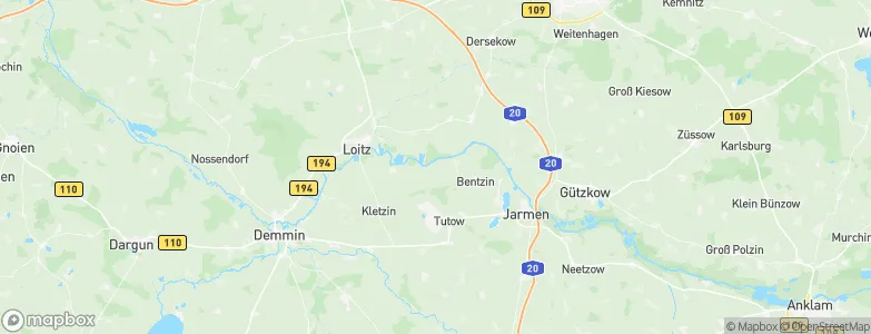 Alt Plestlin, Germany Map