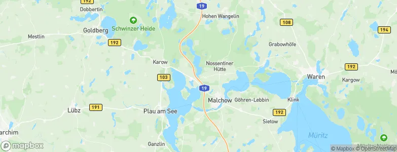 Alt Schwerin, Germany Map
