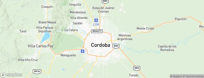 Alta Córdoba, Argentina Map