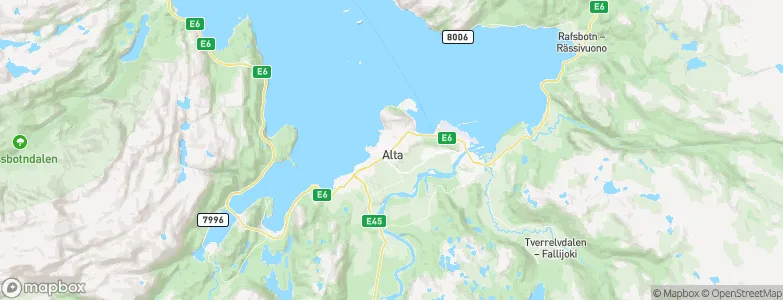 Alta, Norway Map
