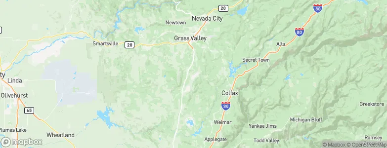 Alta Sierra, United States Map