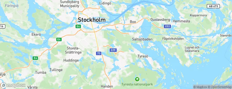 Älta, Sweden Map