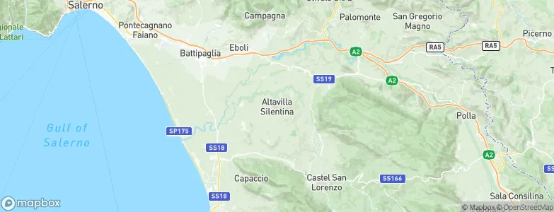 Altavilla Silentina, Italy Map