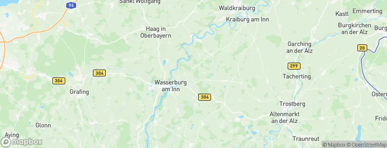 Altbabensham, Germany Map
