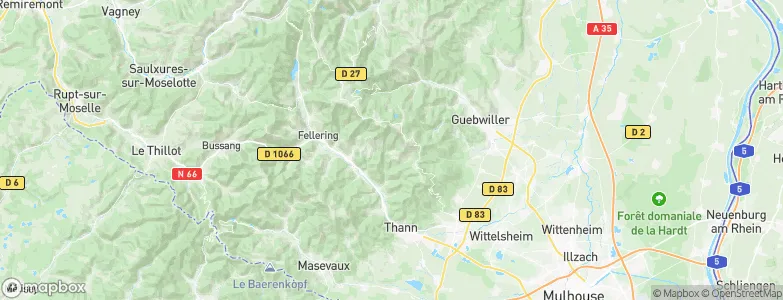 Altenbach, France Map