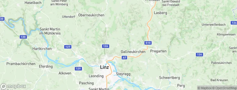 Altenberg bei Linz, Austria Map