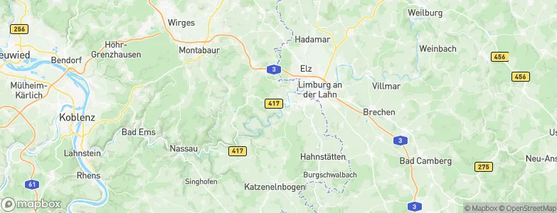 Altendiez, Germany Map