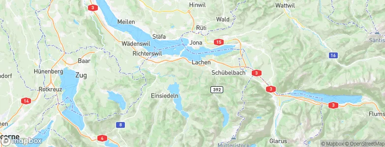 Altendorf, Switzerland Map