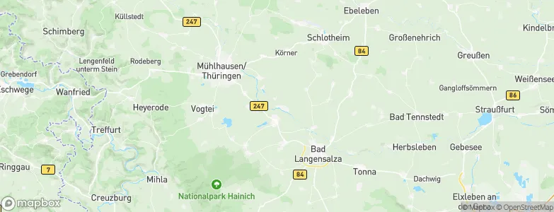 Altengottern, Germany Map