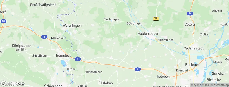 Altenhausen, Germany Map