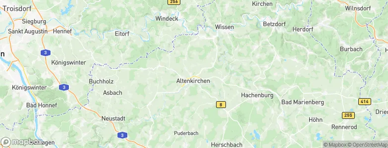 Altenkirchen, Germany Map
