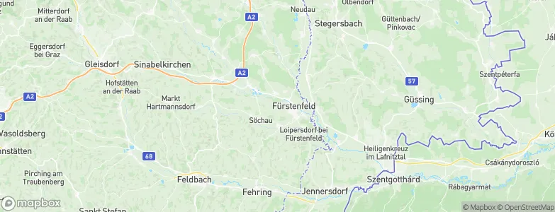Altenmarkt bei Fürstenfeld, Austria Map