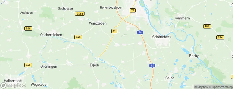 Altenweddingen, Germany Map