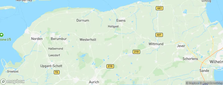 Altgaude, Germany Map