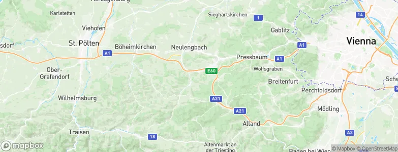 Altlengbach, Austria Map