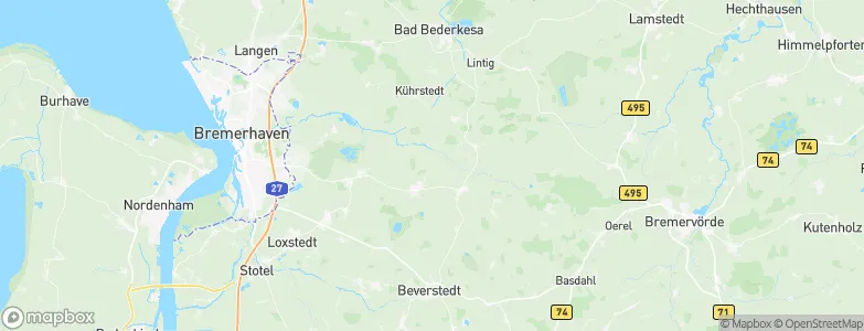 Altluneberg, Germany Map