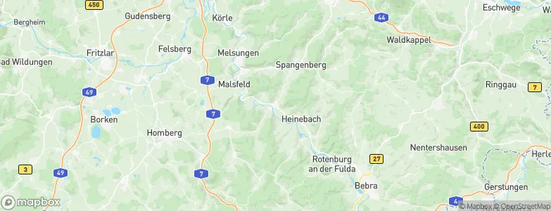 Altmorschen, Germany Map