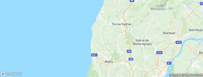 Alto Mina, Portugal Map