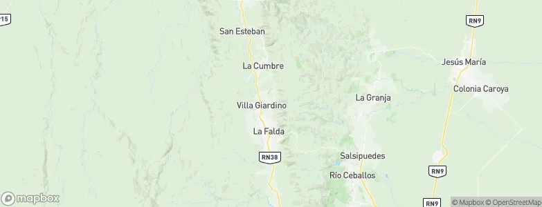 Alto San Pedro, Argentina Map