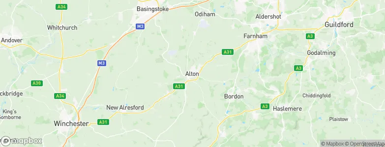 Alton, United Kingdom Map