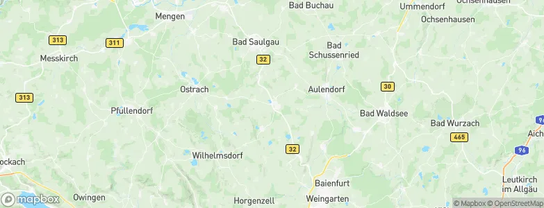 Altshausen, Germany Map